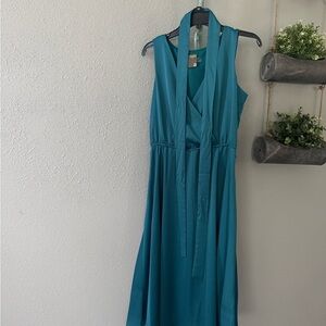 Taylor Teal Maxi Dress size 10